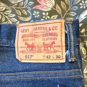 Levi's Men's Dark Blue Bootcut Jeans